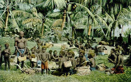 New Guinea market day